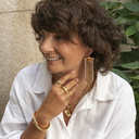 Positive stud. Cuff bracelet