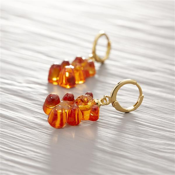 NOSTALGIA. Gummy bear earrings