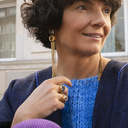 BLUE EYES. Delicate ring