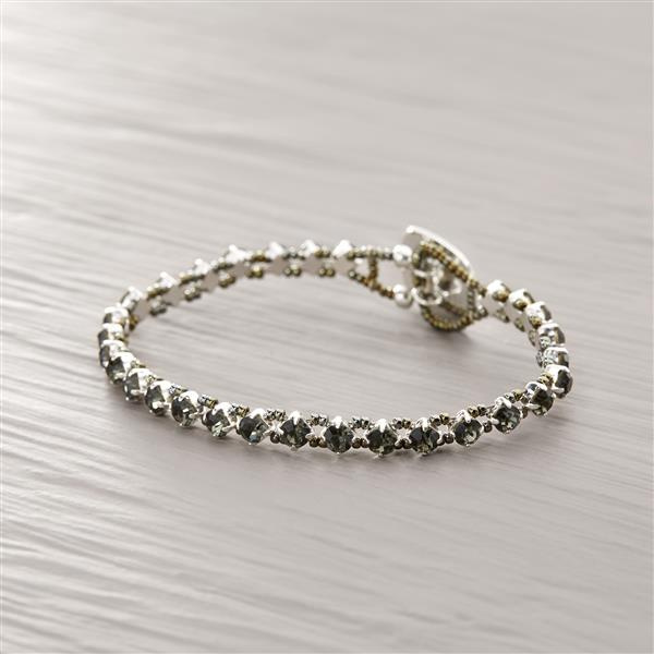 PLEASANT DAY. Bracelet with crystals