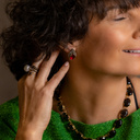 Ladybug. Small earrings