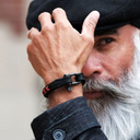 My BMW. A black bracelet with shackle