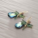 Perfect Summer. Dragonfly earrings