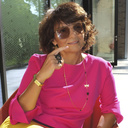 MORTICIA. Double ring with flowers