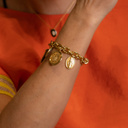 Chink chink. Bracelet with pendants