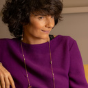 Dragonfly in the sun. Long necklace