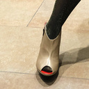 Roppongi. Peep toe boots