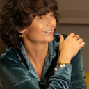 Earrings. Blue flights