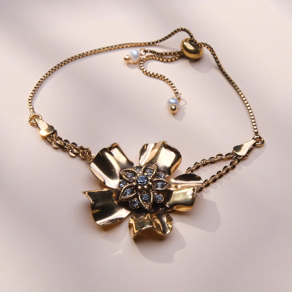 VIEW FROM THE TOP. Edelweiss bracelet