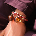 SCENT OF LAVENDER. Cuff bracelet