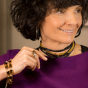 LIKE RIHANNA. Choker with a chain