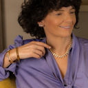 OCTAGON IN GOLD. Cuff bracelet