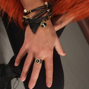 Only lovers left alive. Leather bracelet