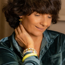 Subtlety. Drop earrings with dragonflies and crystals