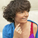 DARK BLOSSOMS. Black flower earrings