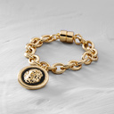 À LA VERSACE. Bracelet with a lion