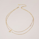 My tanzanites. Necklace with crystals and a dragonfly