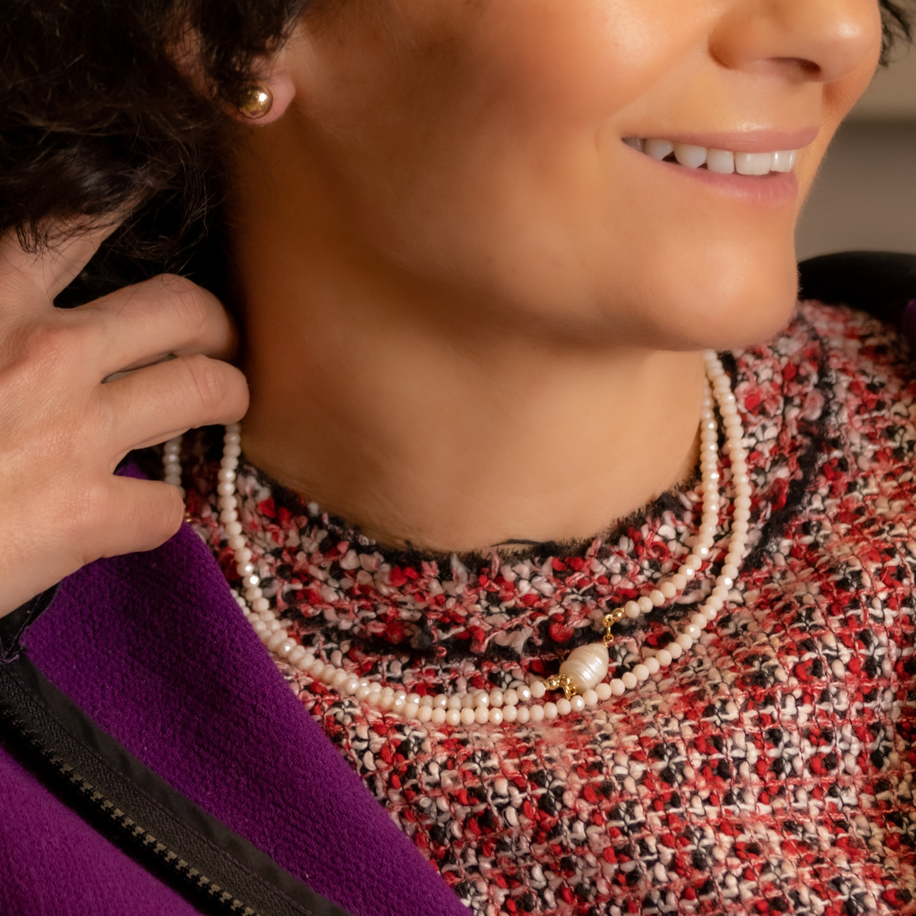 LITTLE DELIGHTS. Small stud earrings