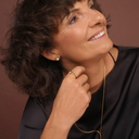 Graceful. Delicate ring with marbles