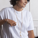 Beads bracelet. The leaf from a fairy tale