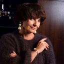 Brancusi. Adjustable ring with Swarovski pearls