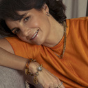 FANGS. Double sided earrings with crystals