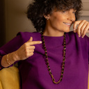 Amelie. Small earrings with pearls