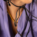 LIKE RIHANNA. Choker with a chain