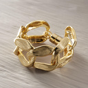 Art opening. Thick chain bracelet