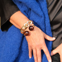 SCENT OF LAVENDER. Cuff bracelet