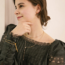 Hot and cold. Under-the-ear earrings