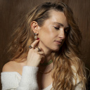 Always forward. Dangle earrings